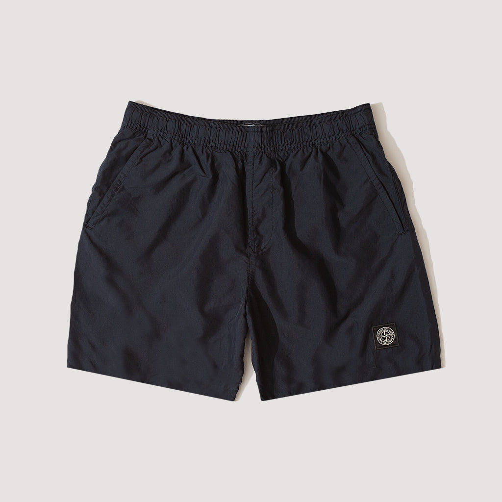 Basic Swim Shorts - Navy (V0020) | Stone Island | Peggs & Son.