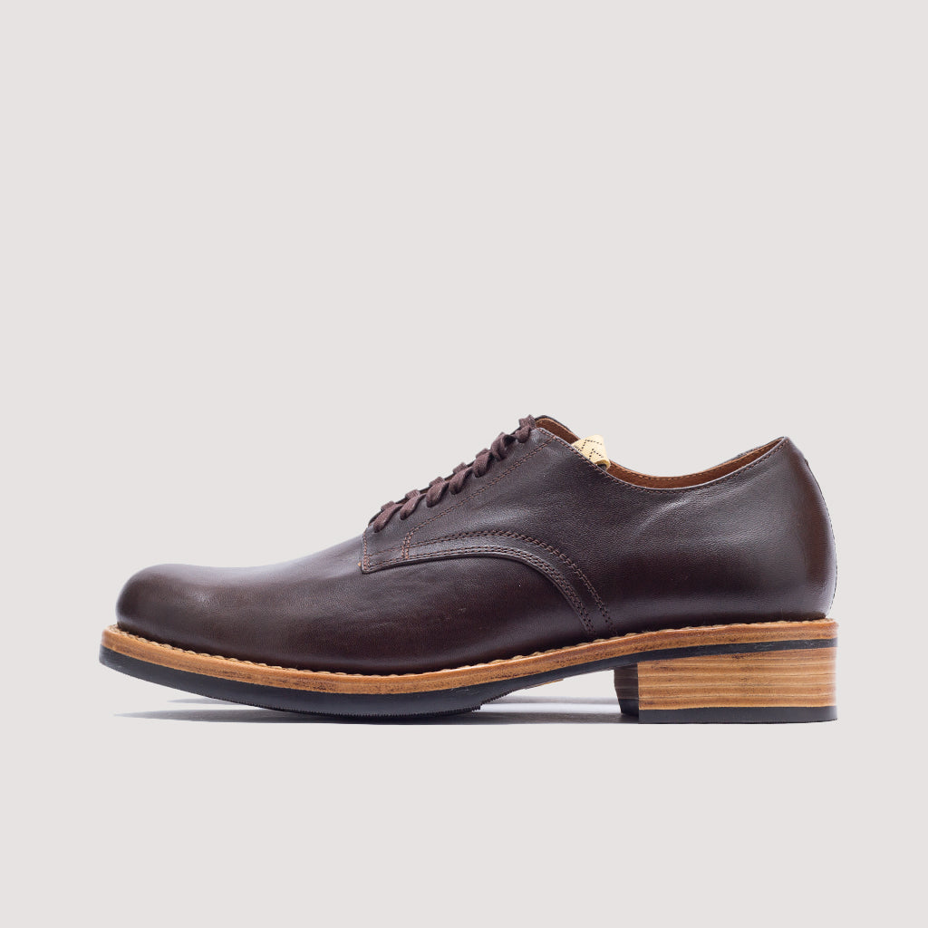 Galvin Plain Toe Folk - Dark Brown