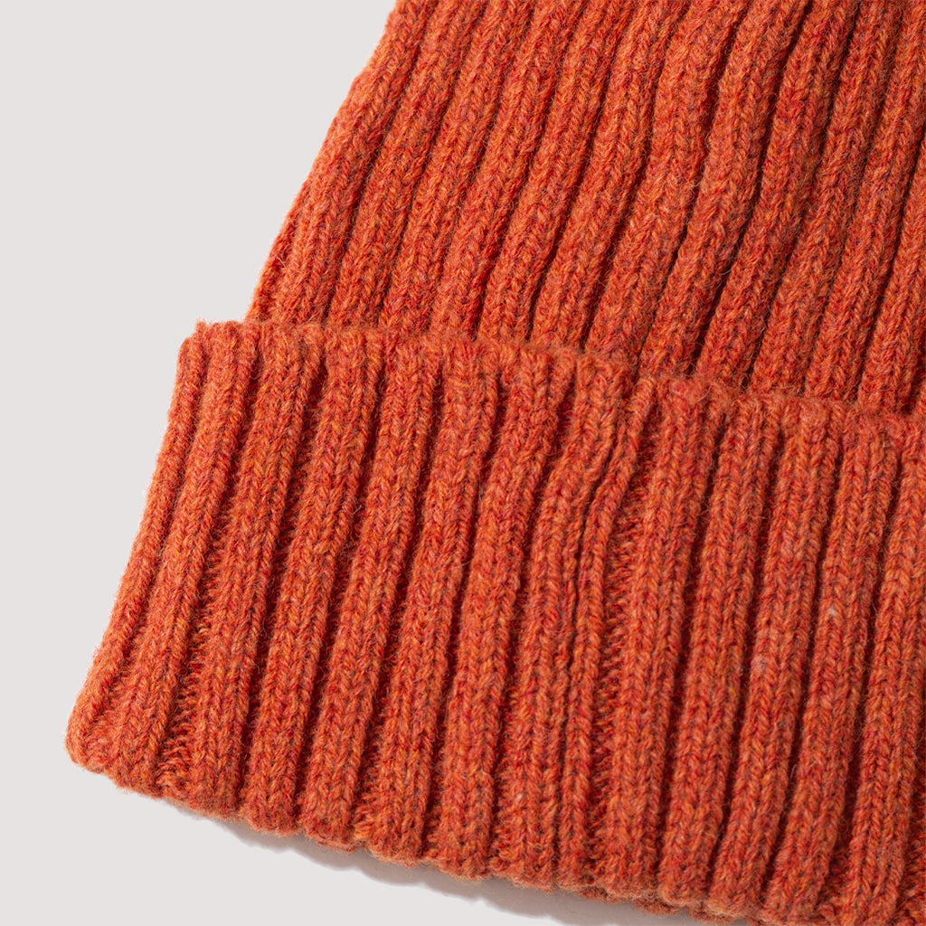 Wool Watch Cap - Orange