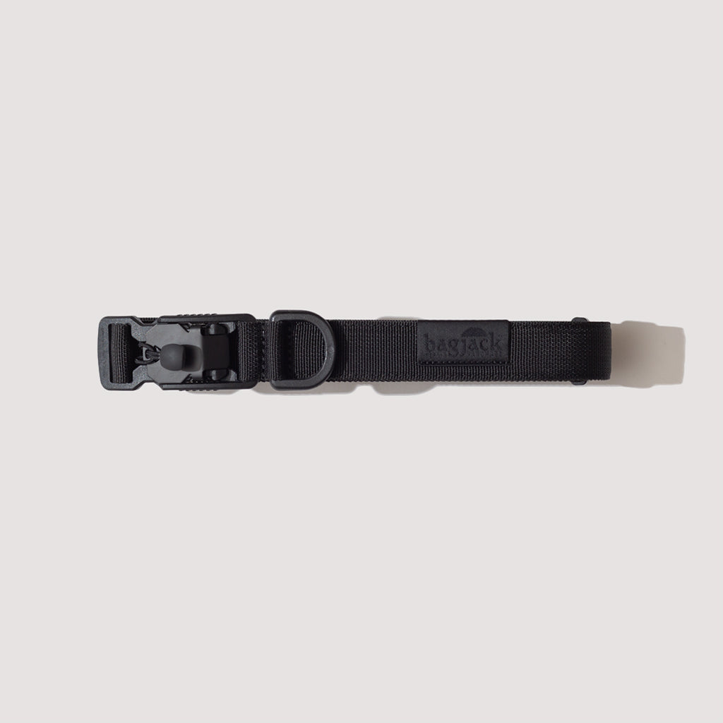 NXL V-Buckle 25mm Belt - Black | Bagjack | Peggs & Son.