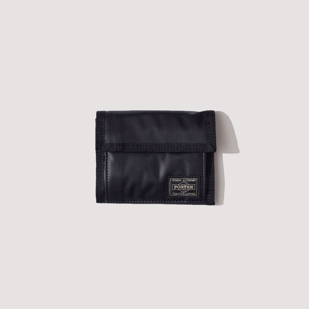 Capsule Wallet - Black | Porter - Yoshida & Co. | Peggs & Son.