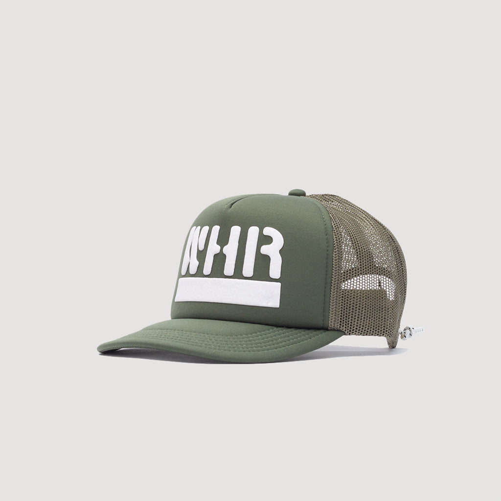 Stencil Bar Cap - Khaki | Western Hydrodynamic Research | Peggs & Son.