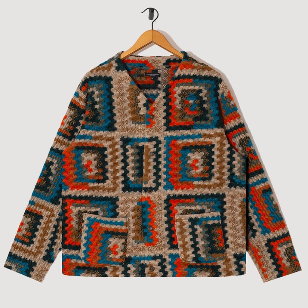 Knit Cardigan - Multi | Engineered Garments | Peggs & Son.