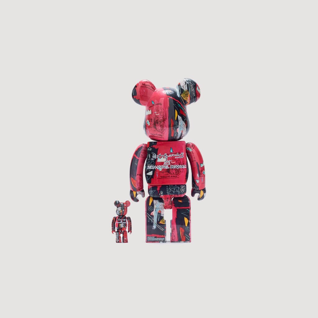 BE@RBRICK Andy W JEAN-M BASQUIAT100 400％フィギュア - その他