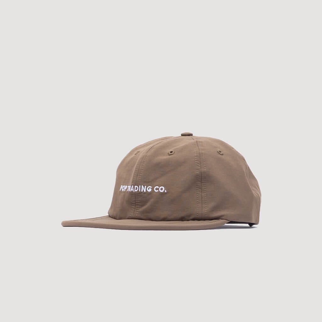 Flexfoam Six Panel Hat - Mud | Pop Trading Company | Peggs & Son.