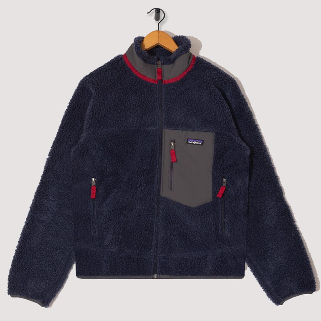 Retro X Jacket - New Navy/Wax Red