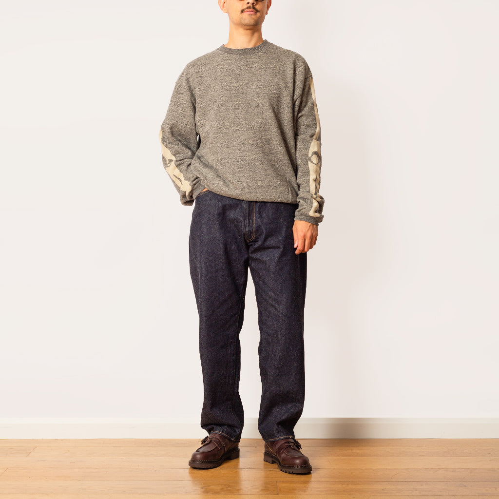 Grandrelle Fleece Knit - Charcoal