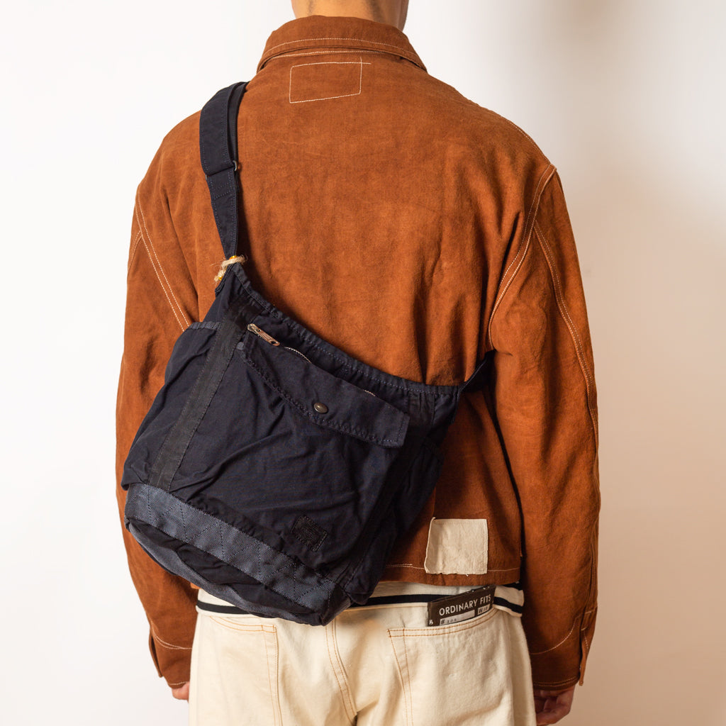 Crag Shoulder Bag - Navy