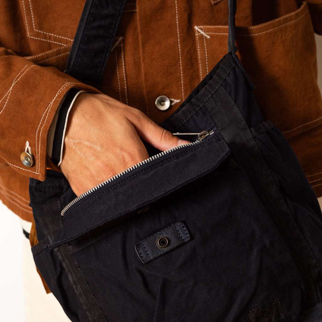 Crag Shoulder Bag - Navy