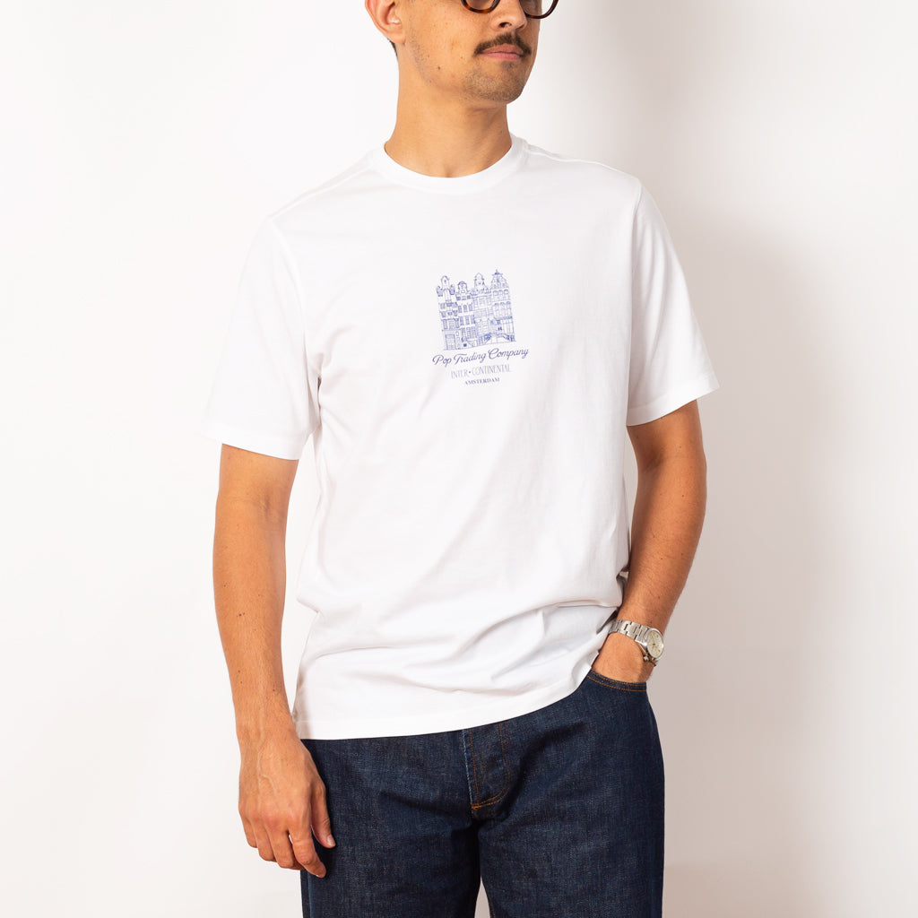 Continental Tee - White