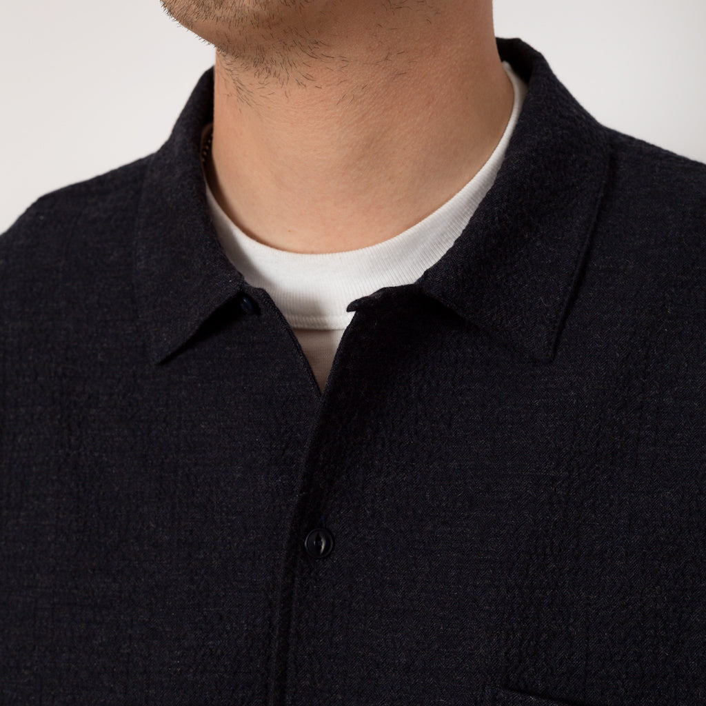 Malick L/S Shirt - Navy