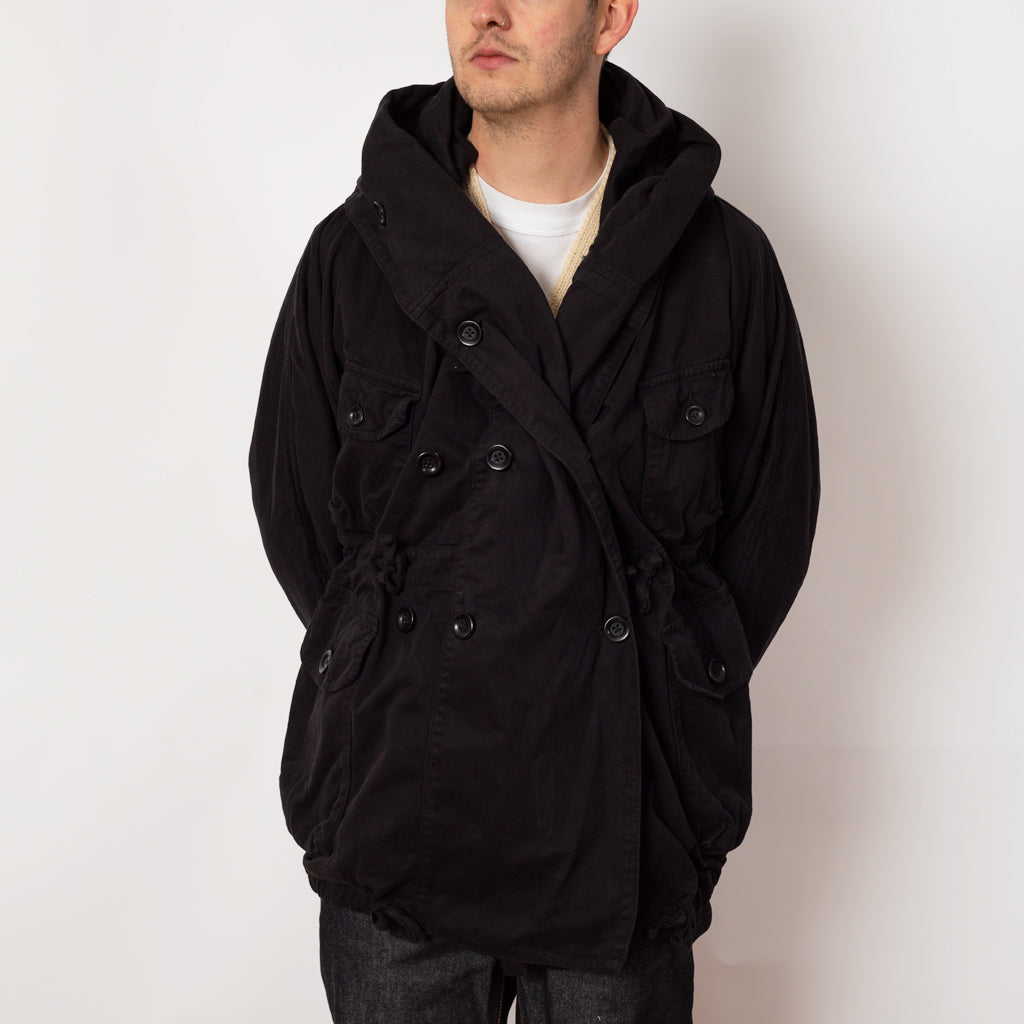 Katsuragi Ring Coat - Black