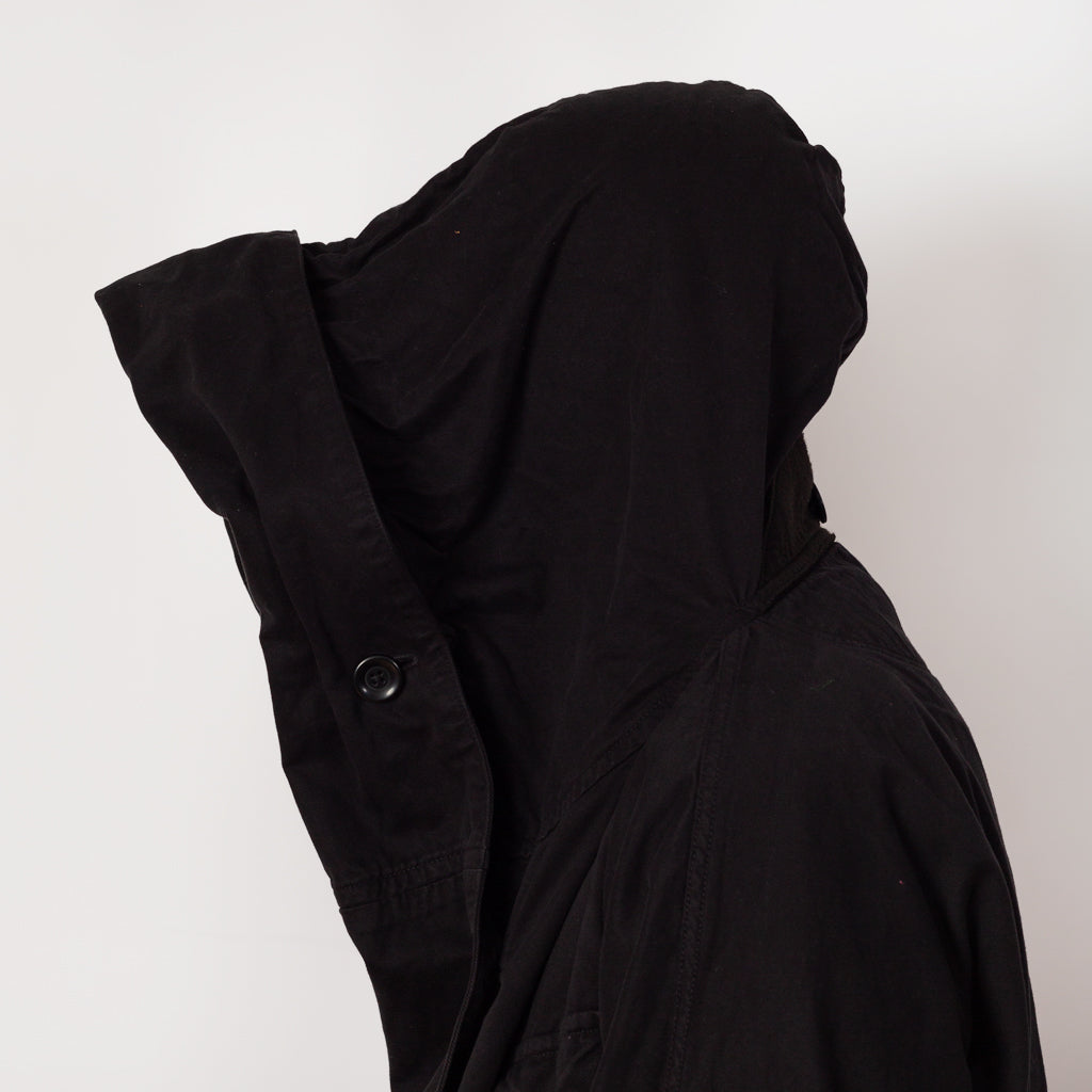 Katsuragi Ring Coat - Black