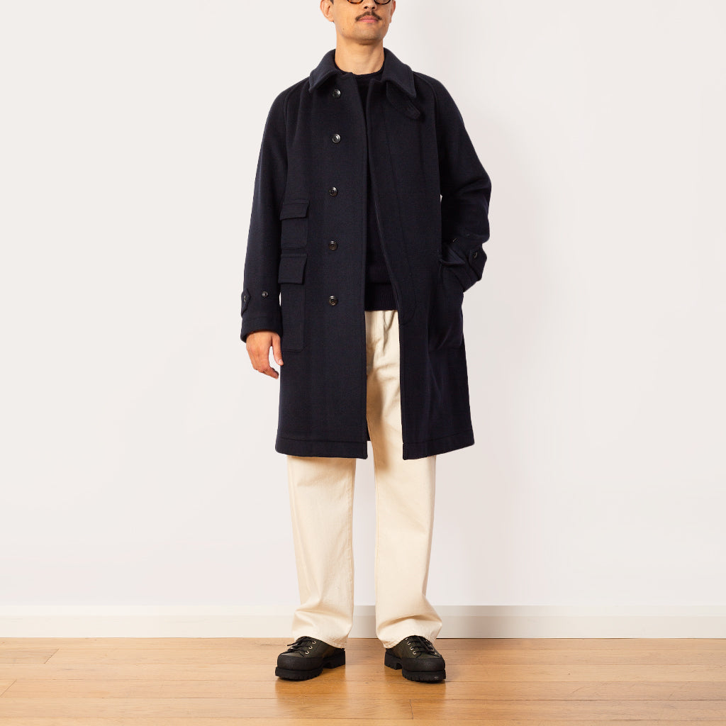 Traveller Coat - Top Navy