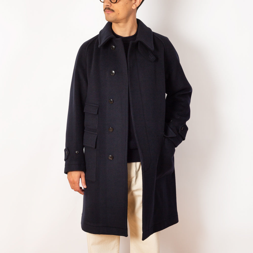 Traveller Coat - Top Navy