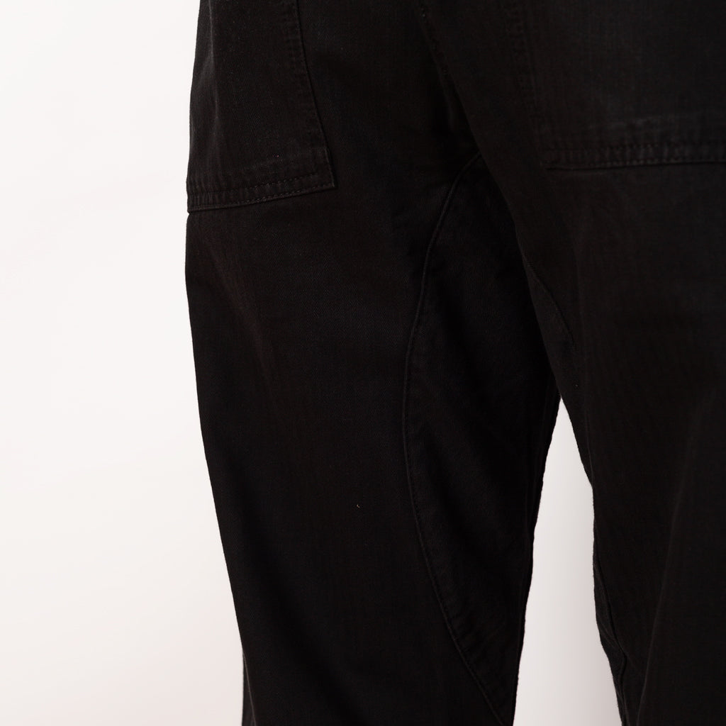 Herringbone Chef Pant - Black