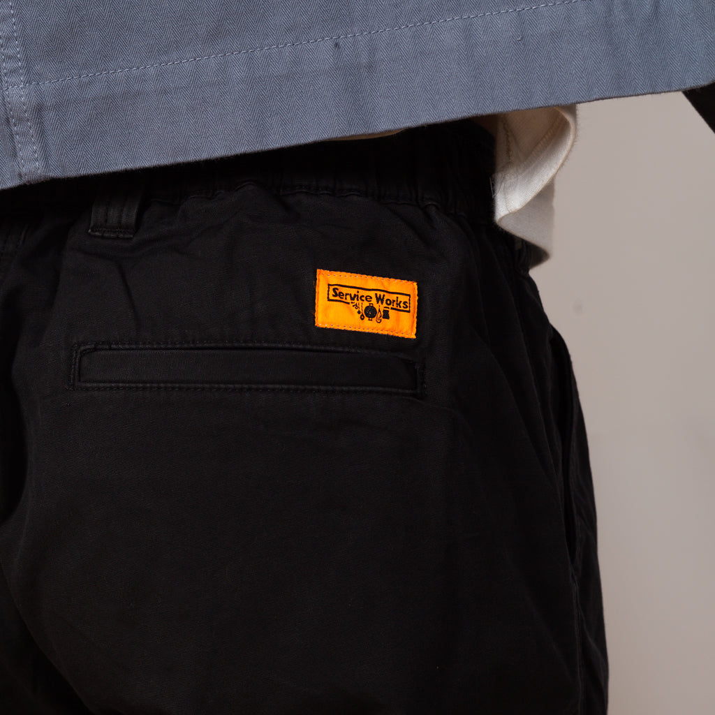 Dense Twill Waiter Pant - Black