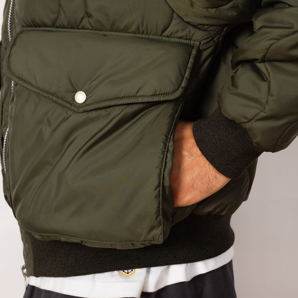 Bros Jacket - Olive Green