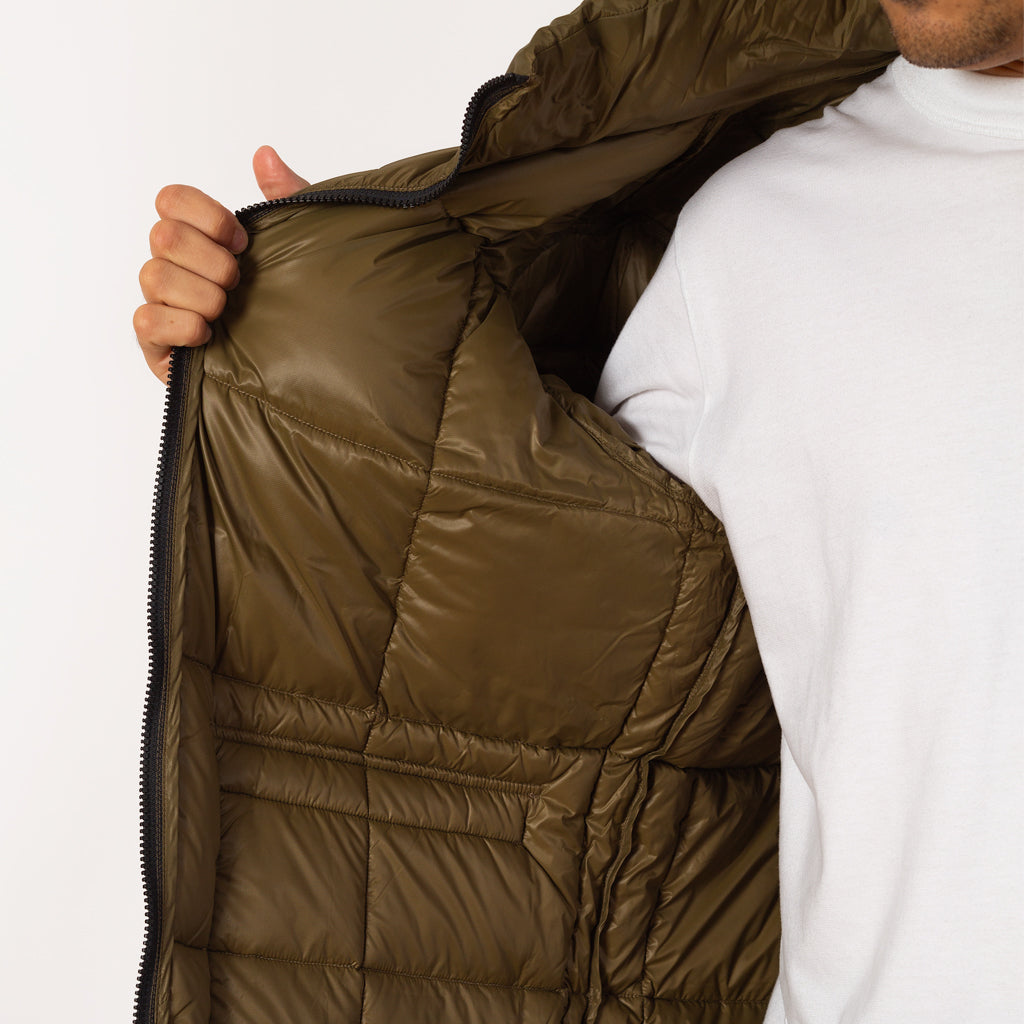 Packable Down Volume - Olive