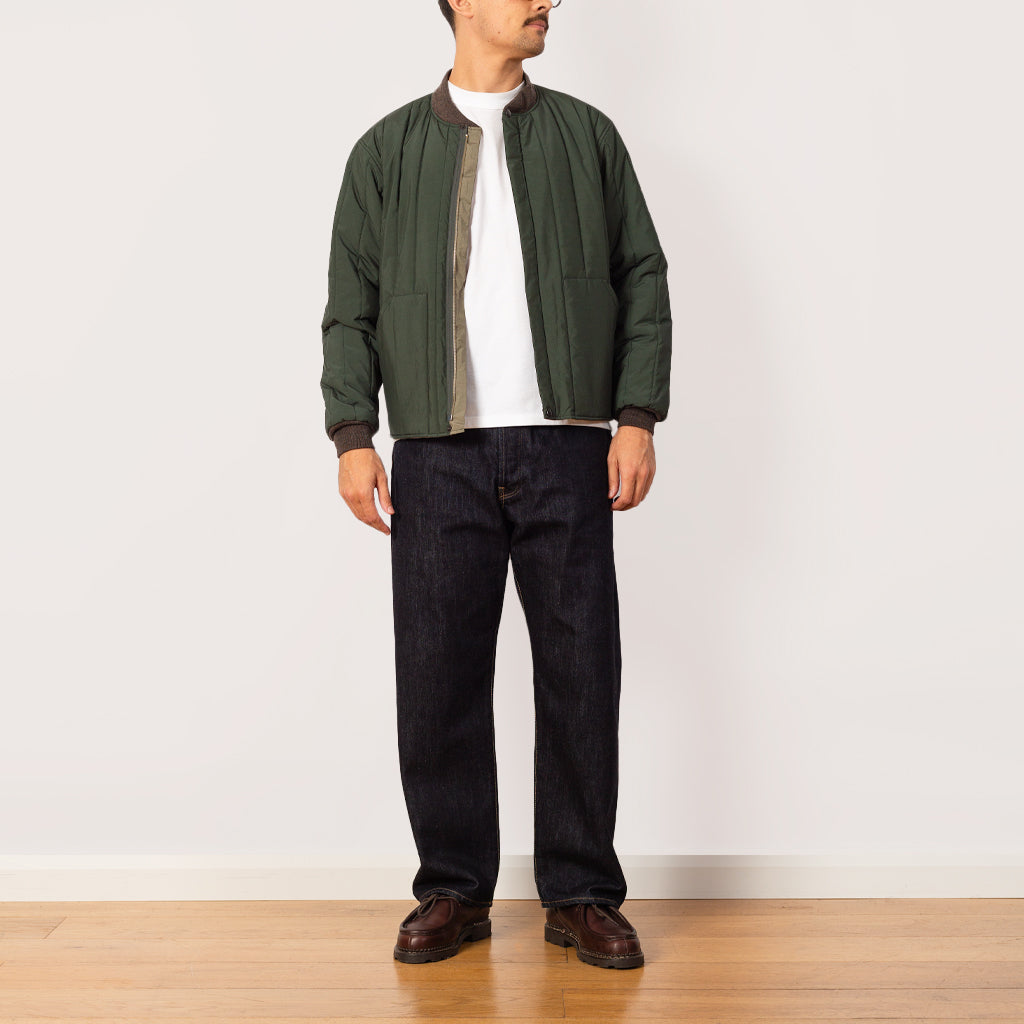 Reversible Quilting Jacket - Woods Green