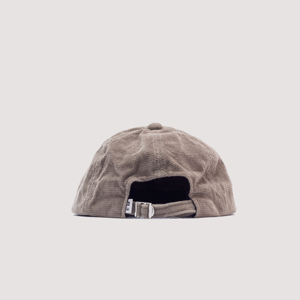 6 Panel Cap - Cord Khaki