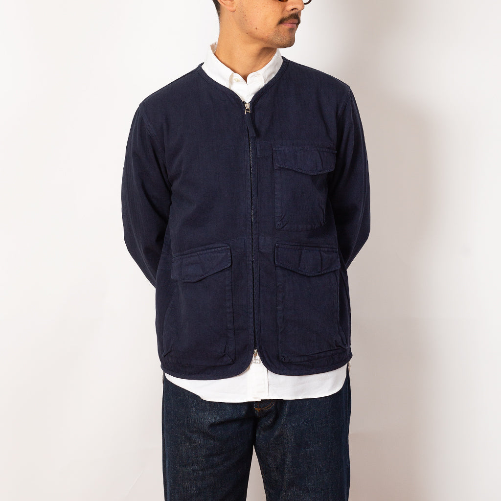 Parachute Liner Jacket - Navy