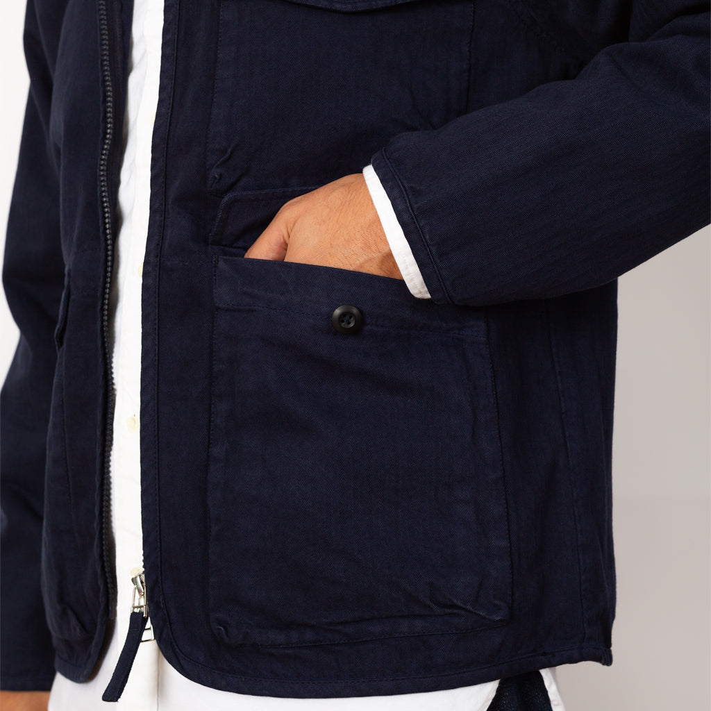 Parachute Liner Jacket - Navy