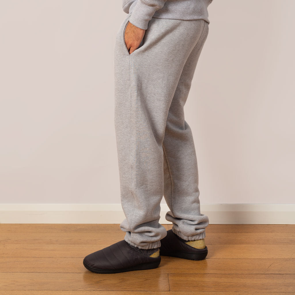 Super Weight Sweatpants - Heather Grey