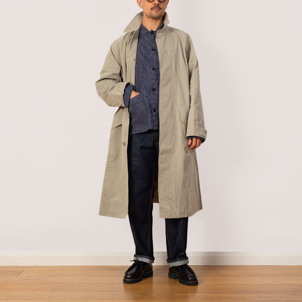 Tyrell Trench Coat - Stone