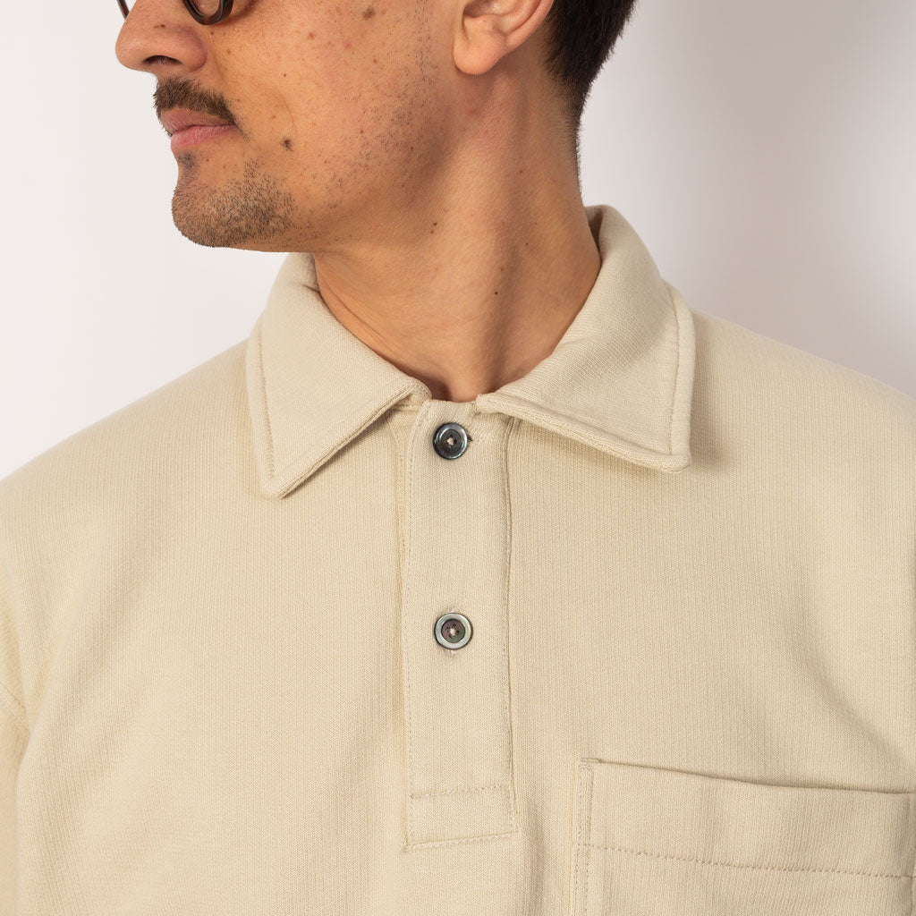 Fraser Loopback Polo - Oatmeal