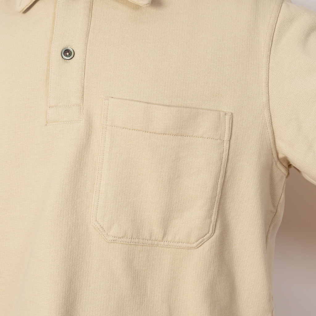 Fraser Loopback Polo - Oatmeal