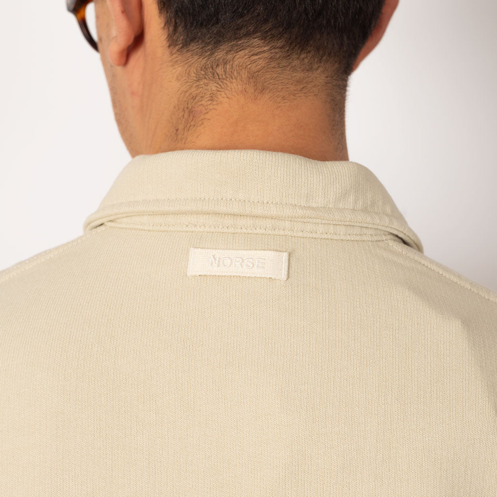 Fraser Loopback Polo - Oatmeal