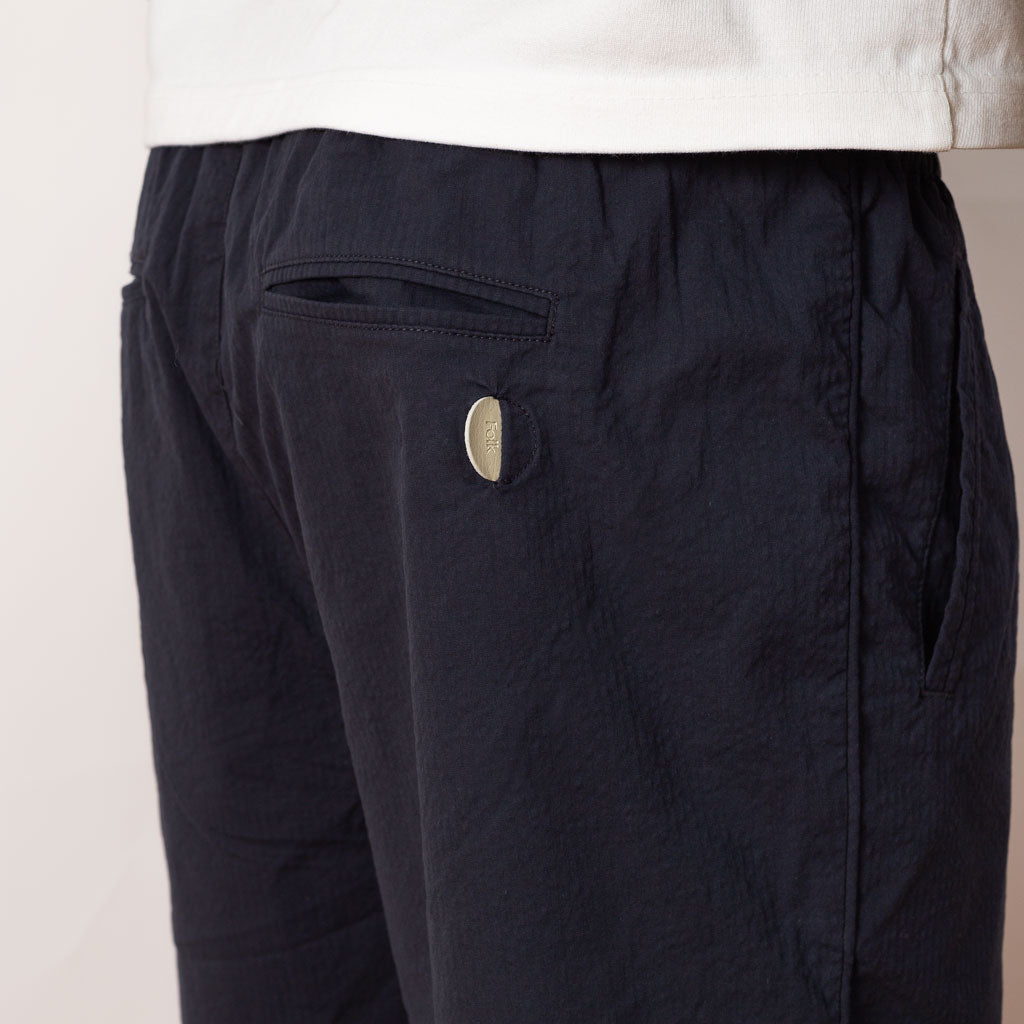 Assembly Short - Navy Seersucker