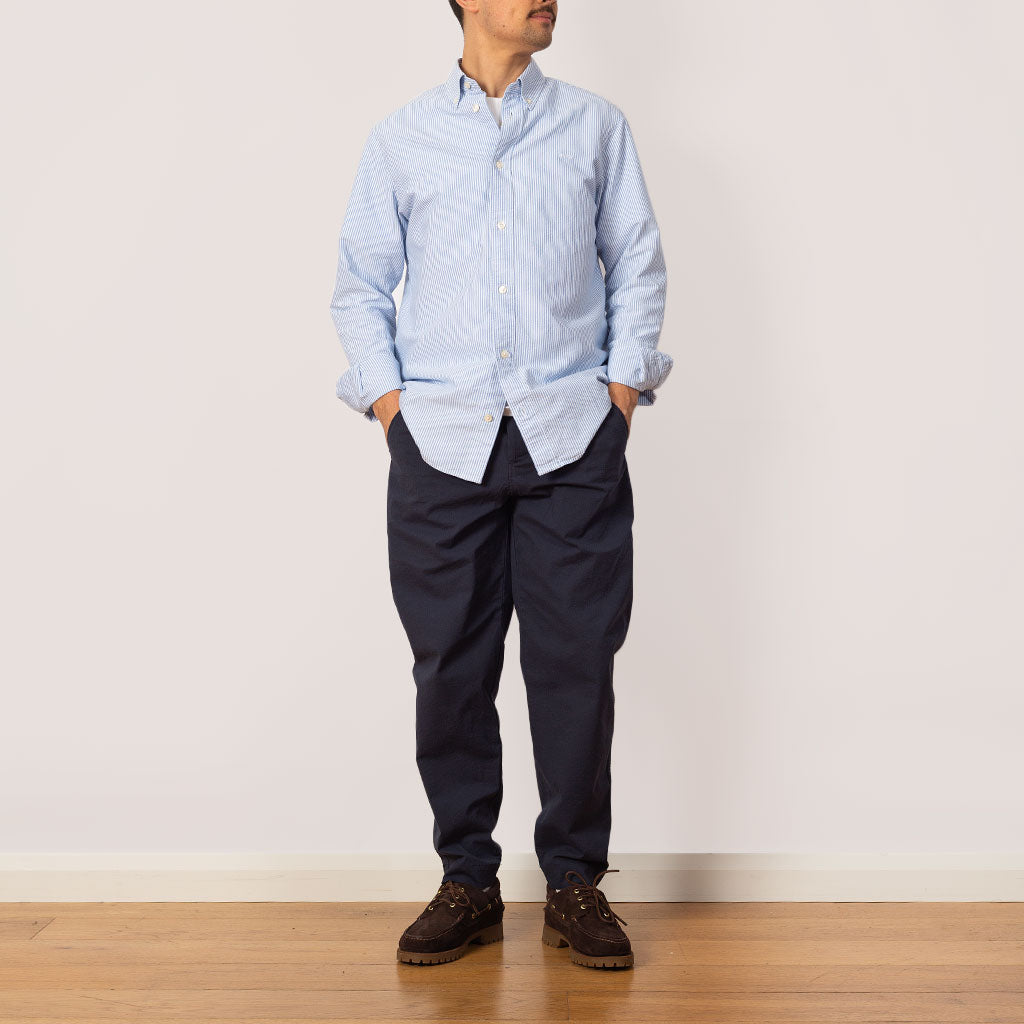 Assembly Pant - Navy Seersucker