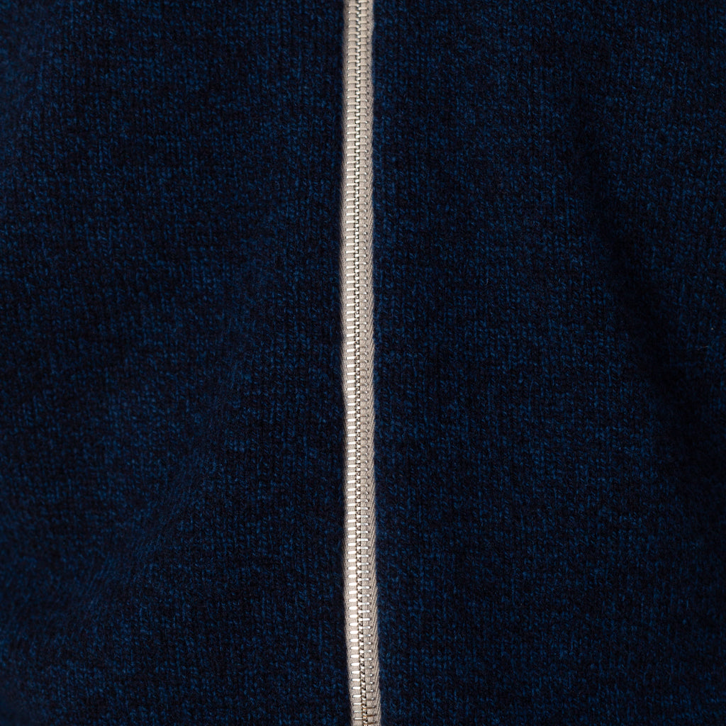 High Pressure Zip Knit - Navy Mix