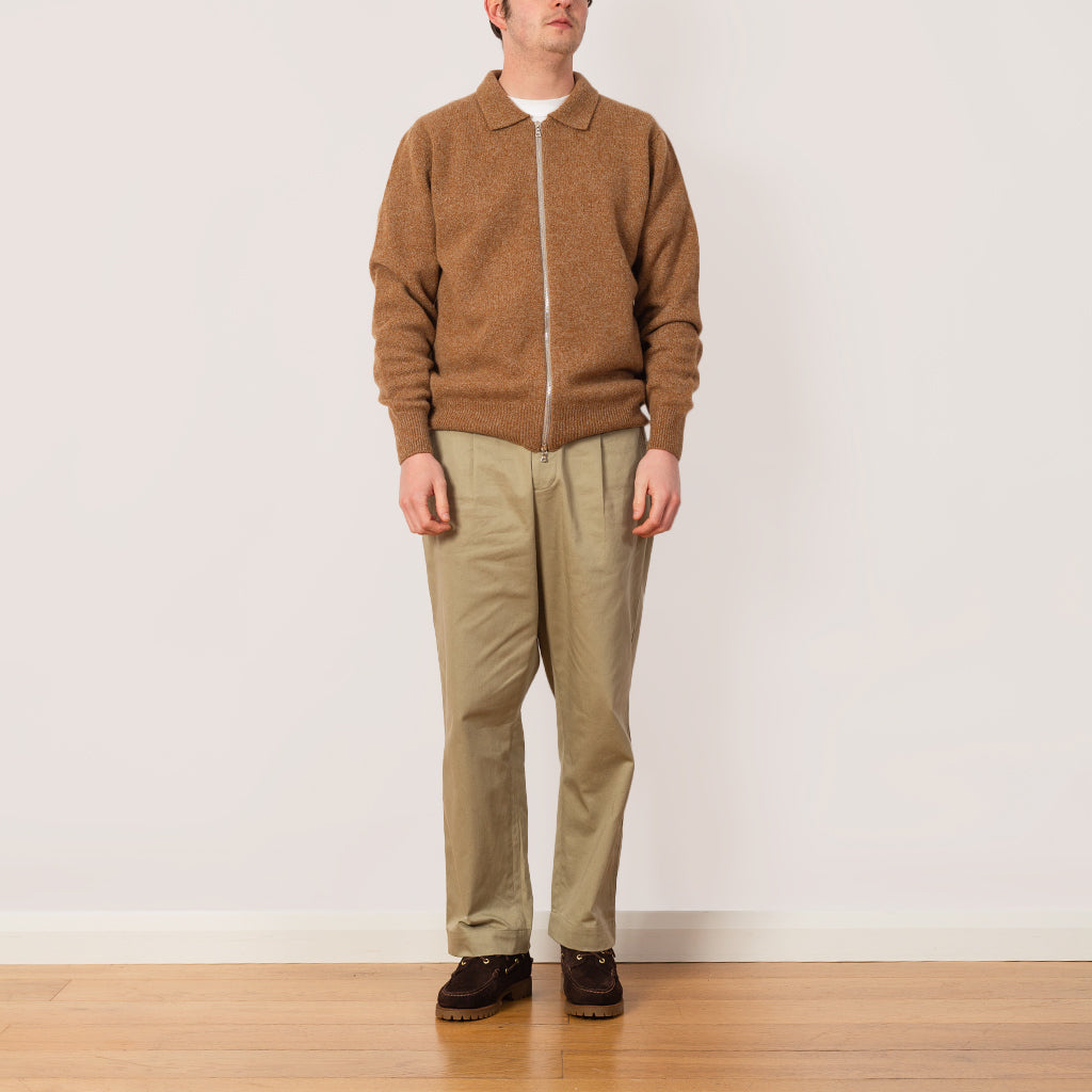 High Pressure Zip Knit - Nut Mix