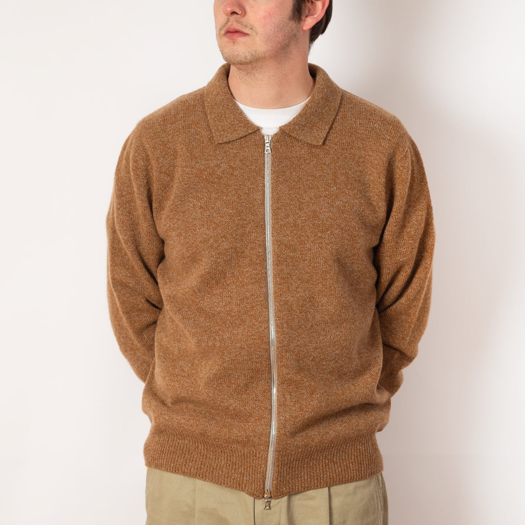 High Pressure Zip Knit - Nut Mix