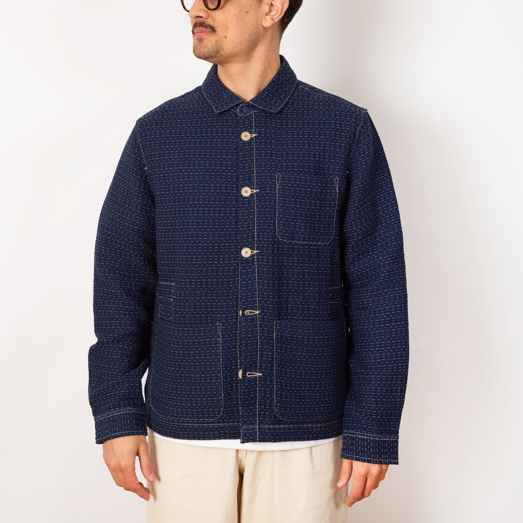 Assembly Jacket - Indigo Floatstitch