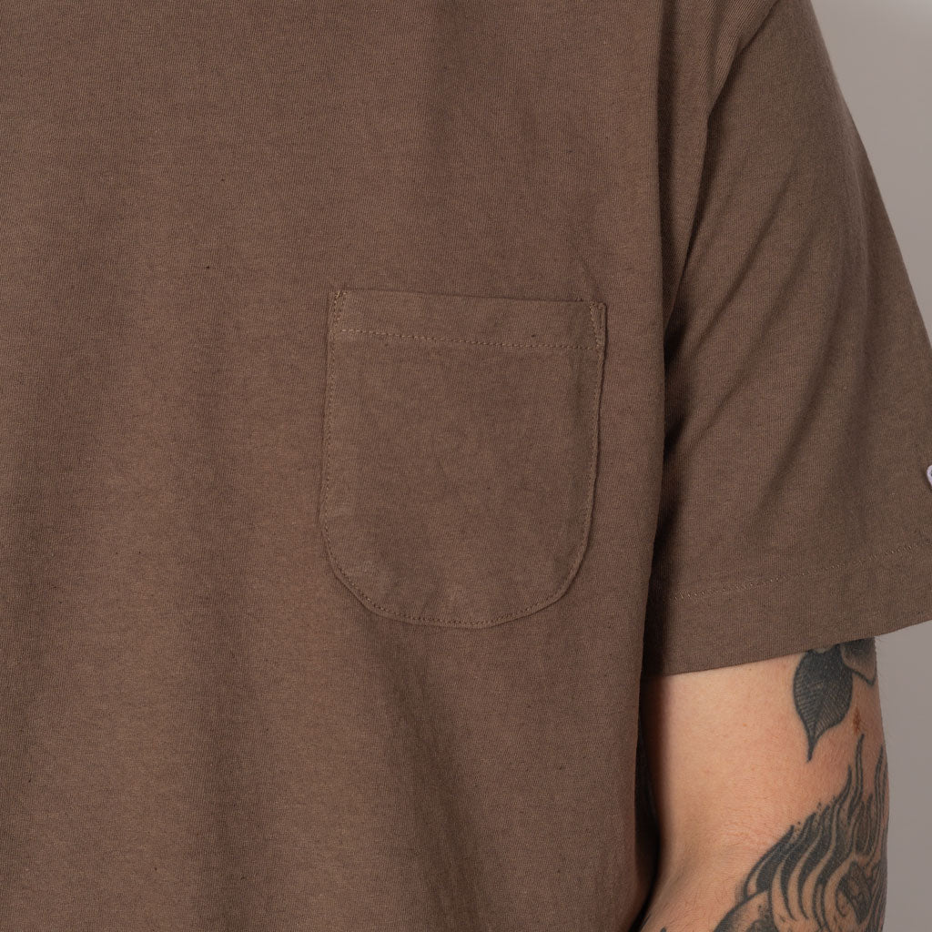 Pocket Tee - Dull Brown