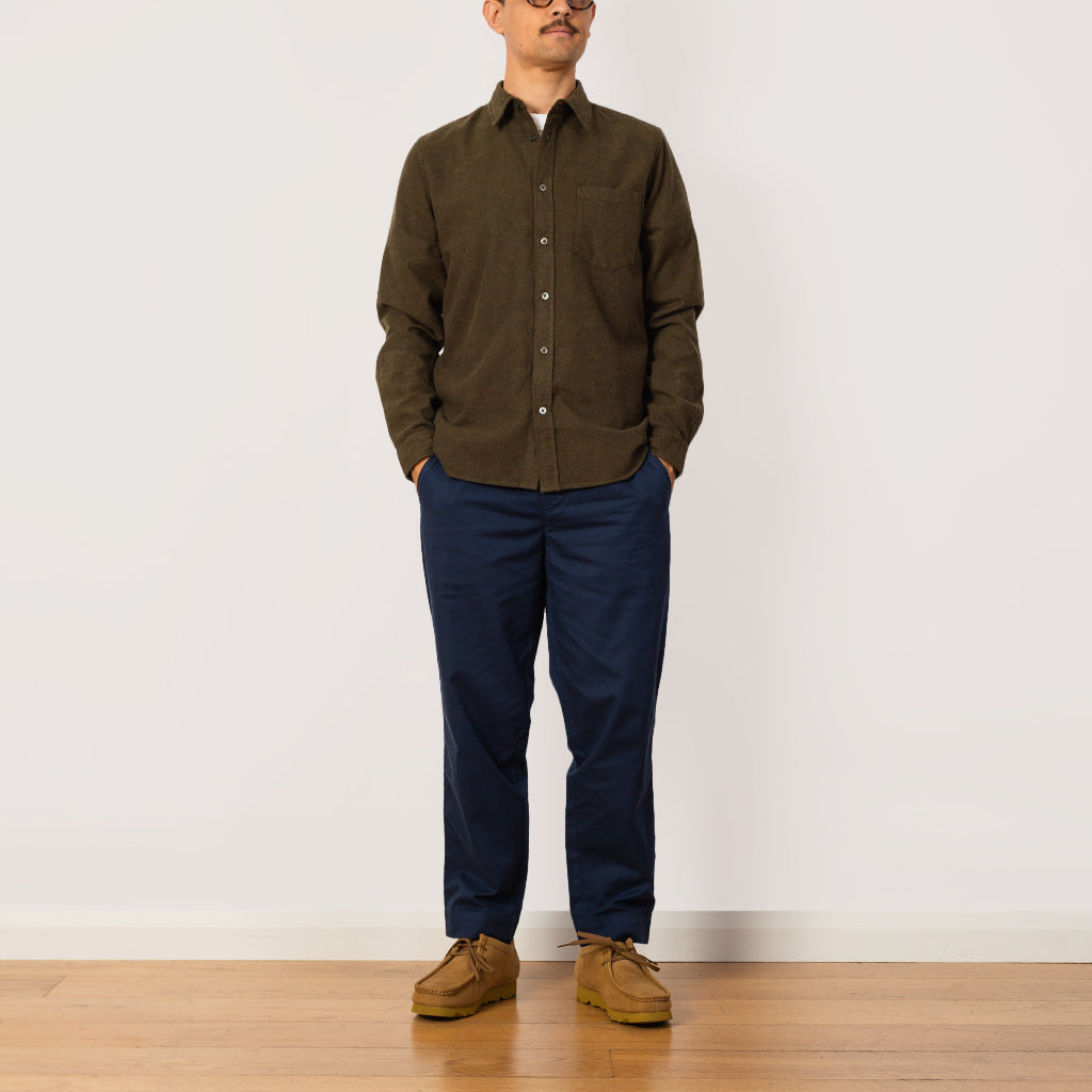 Drawcord Assembly Pants - Navy Twill