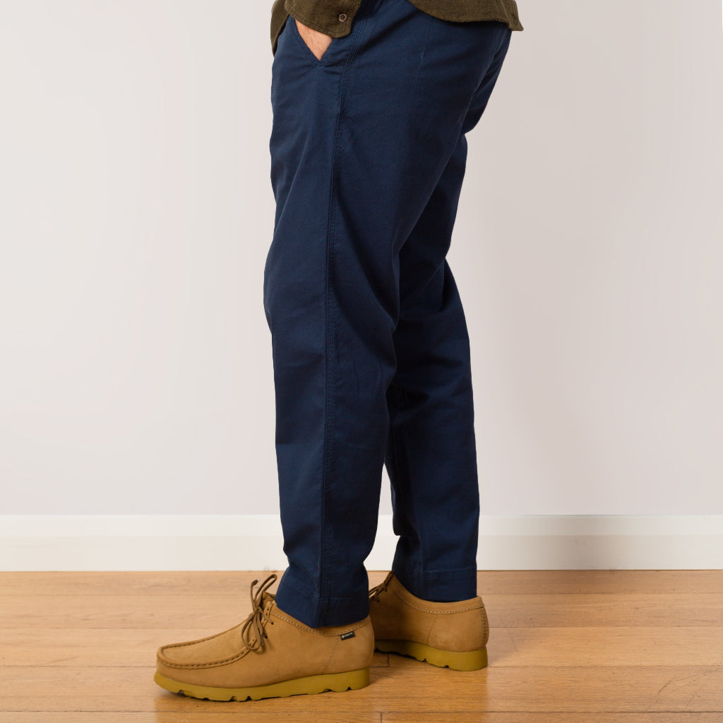 Drawcord Assembly Pants - Navy Twill