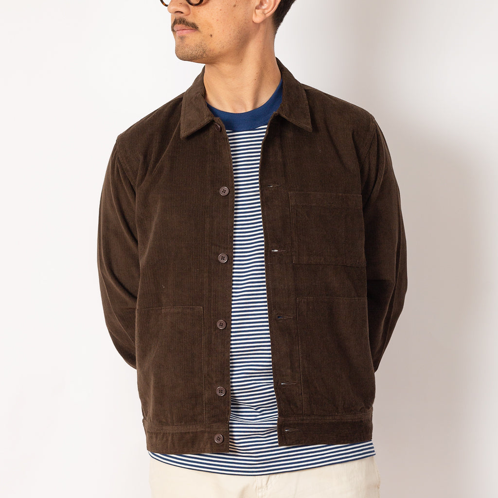 Uniform Jacket - Brown Fine Cord