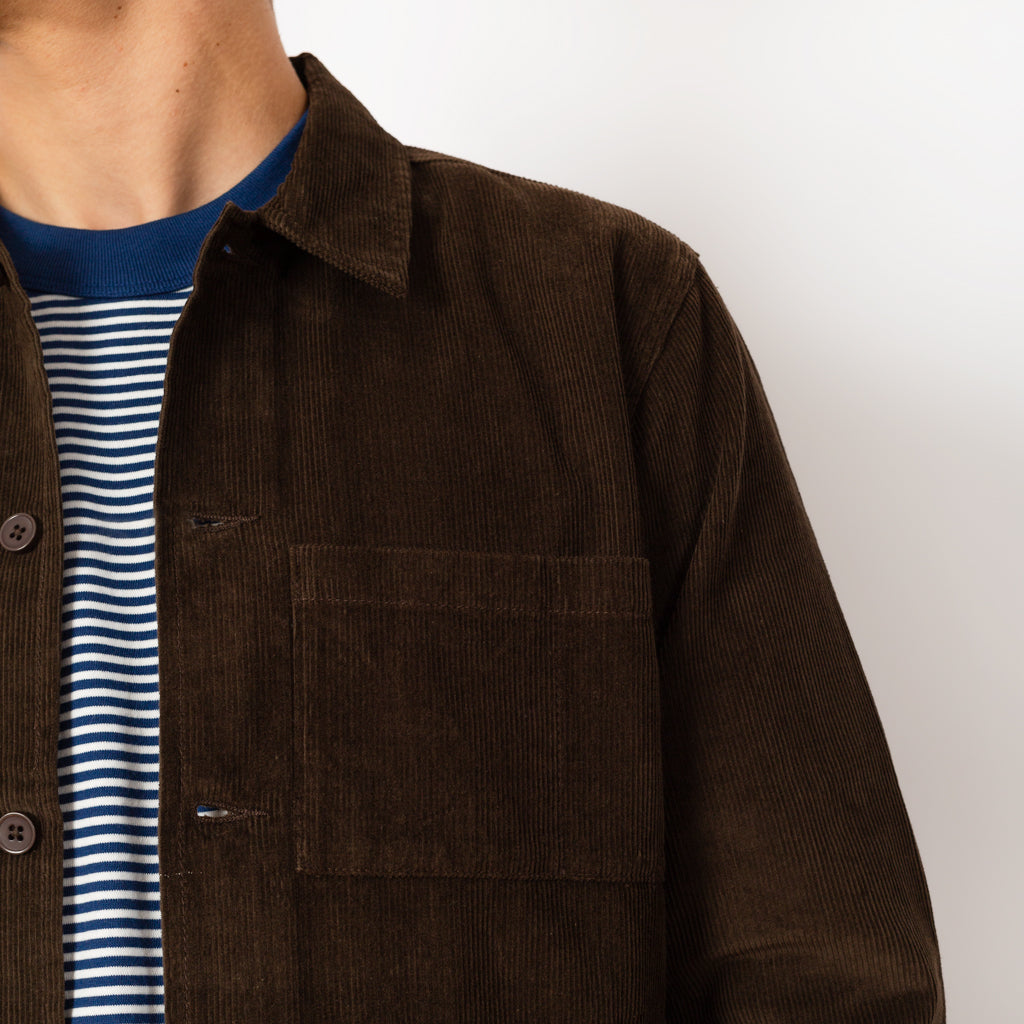 Uniform Jacket - Brown Fine Cord