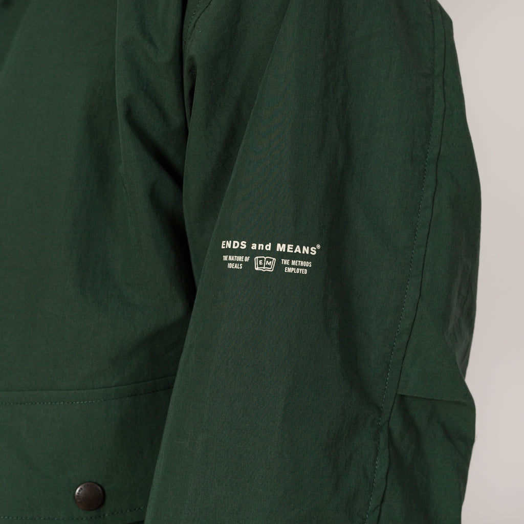 Travel Half Parka - Woods Green