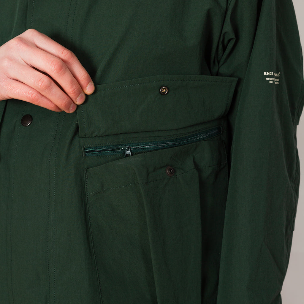 Travel Half Parka - Woods Green