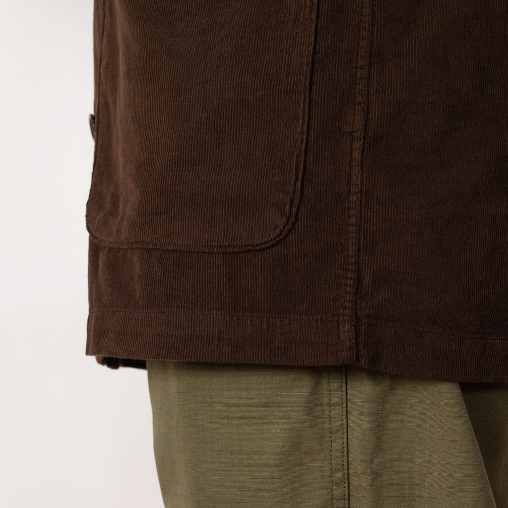 Bakers Overshirt - Brown Fine Cord