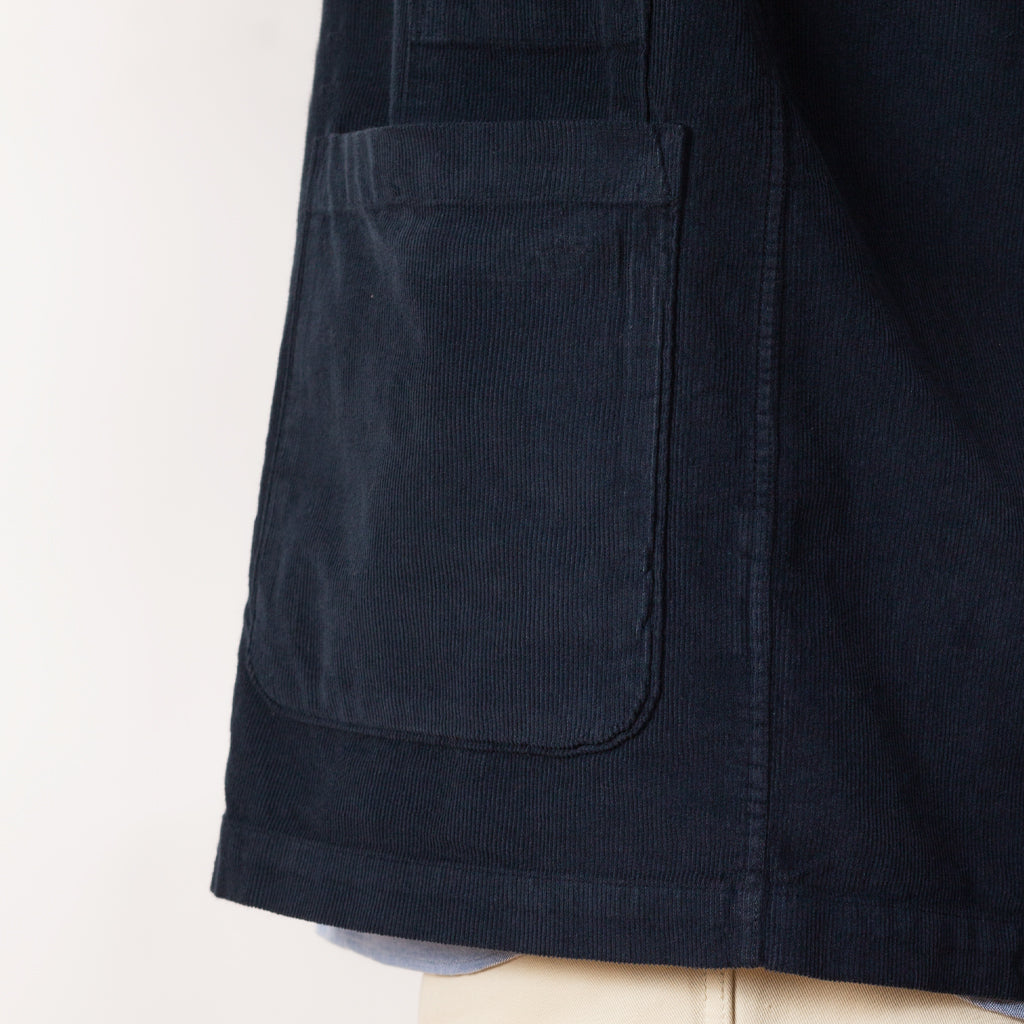 Bakers Overshirt - Navy FIne Cord