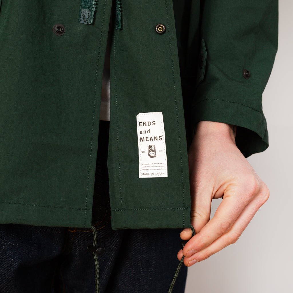 Travel Half Parka - Woods Green