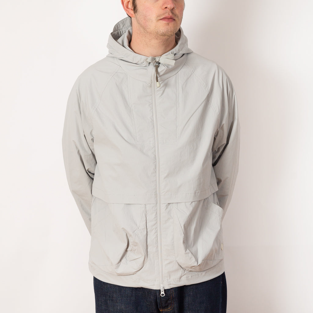 Prism Zip Through Jacket - Soft Blue