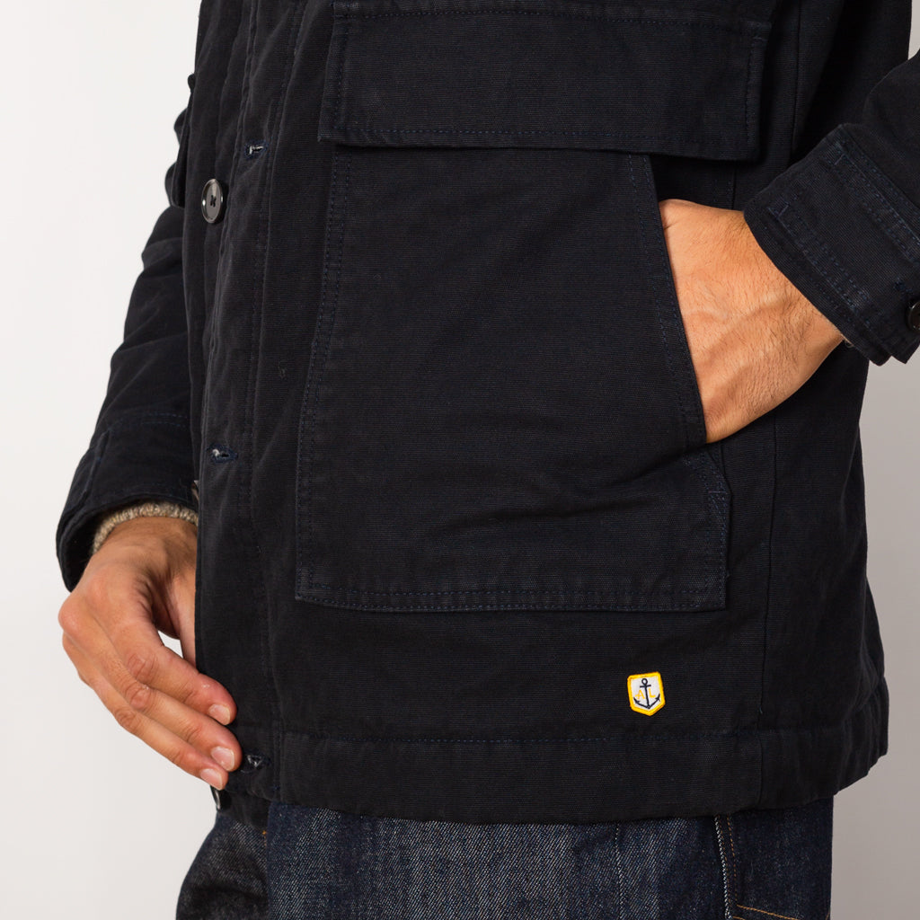 Quilted Jacket - Rich Navy